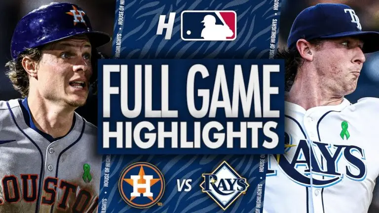 Astros vs Rays: A Historic Playoff Clash