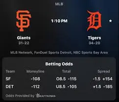 Giants vs Tigers: A Thrilling Matchup Recap