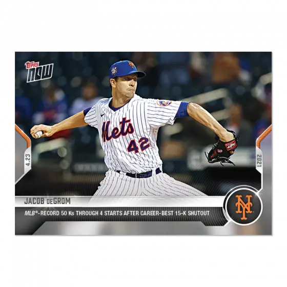 The Career Journey of Jacob deGrom in Major League Baseball image 1