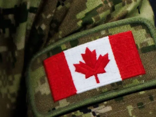 Military Vehicle Convoy in Alberta for G7 Preparations image 1