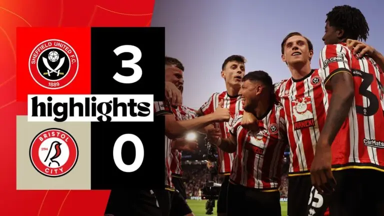 Sheffield United vs Bristol City: Match Highlights