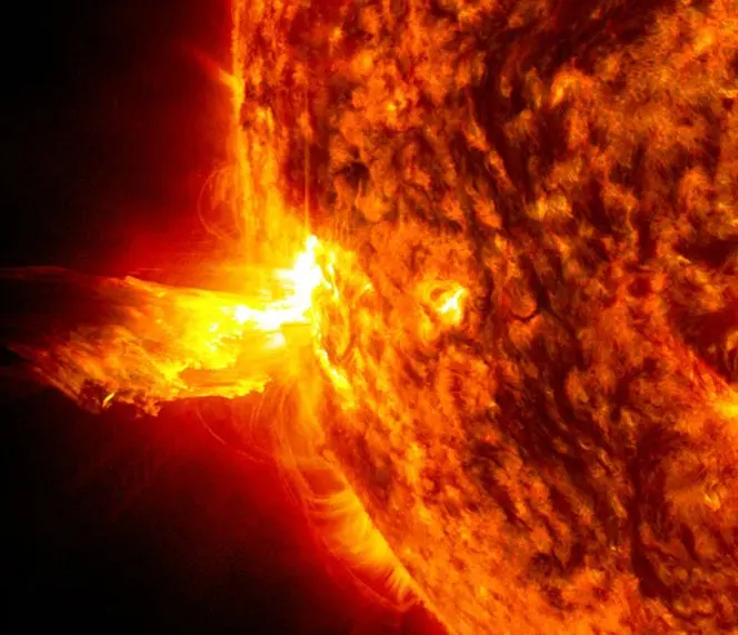 The Impact of Solar Flares on Blackouts image 1
