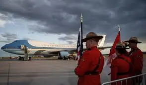 Air Force One Lands in Calgary: A Historic Aviation Event