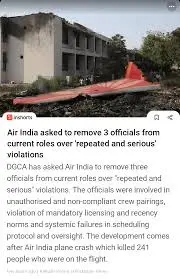 Air India Ordered to Remove Three Officials for Crew Scheduling Violations image 1
