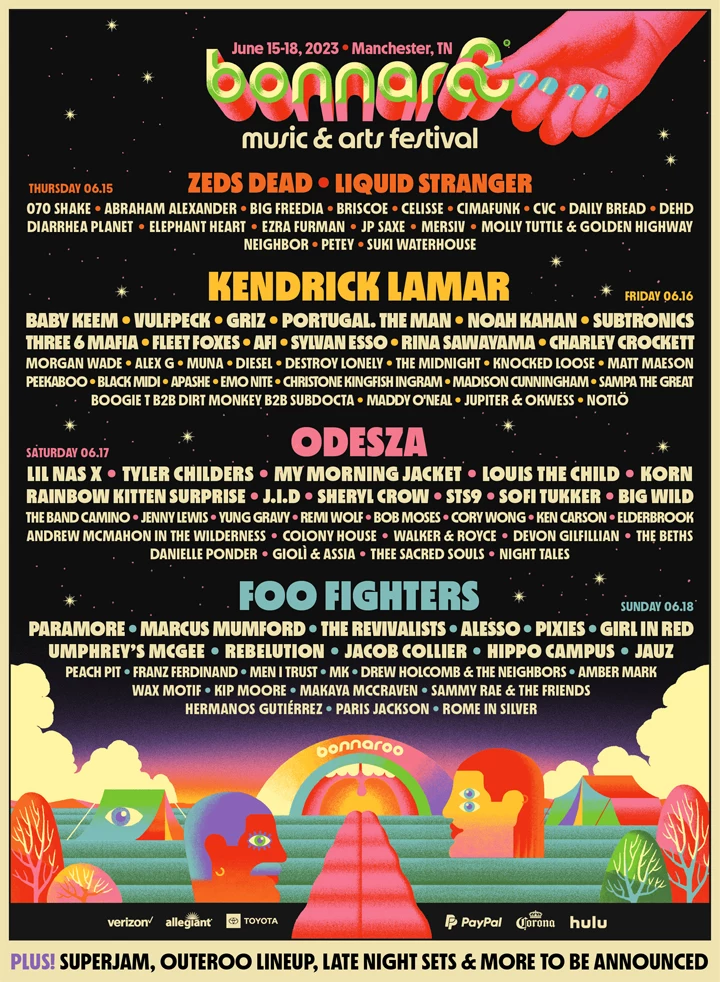 Overview of the Bonnaroo Music Festival 2023 image 1