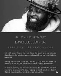 Recent Developments on David Lee Scott Jr.