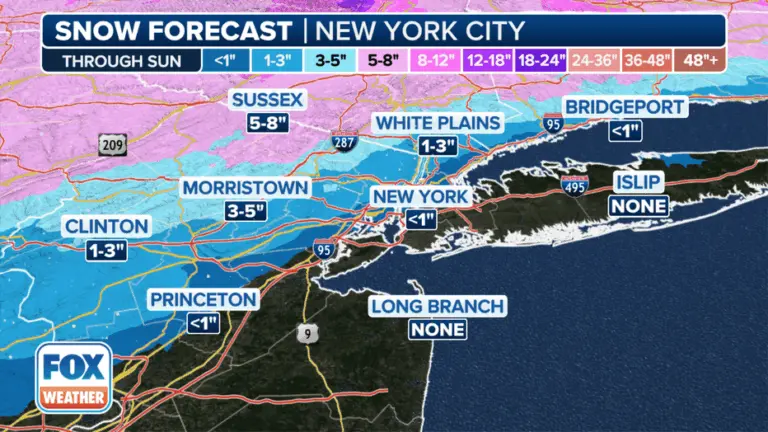 Les Dernières Prévisions Météo pour New York image 1