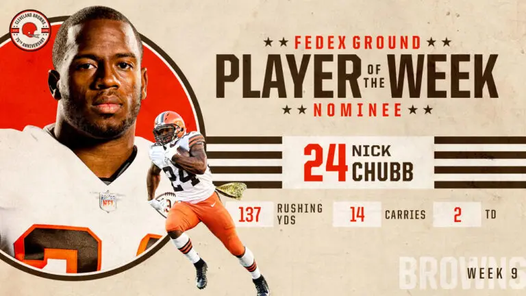 The Impact of Nick Chubb in the NFL image 1