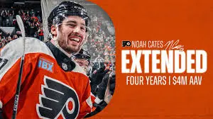 Noah Cates: The Rising Star of the NHL