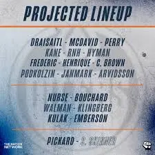 Edmonton Oilers Lineup Tonight: What Fans Can Expect