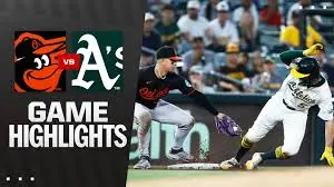 Highlights from the Orioles vs Athletics Showdown image 1