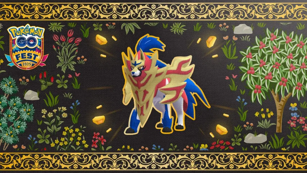 Introducing Crowned Shield Zamazenta in Pokémon GO image 1