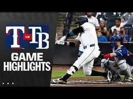 Rangers vs Rays: A Thrilling Baseball Showdown