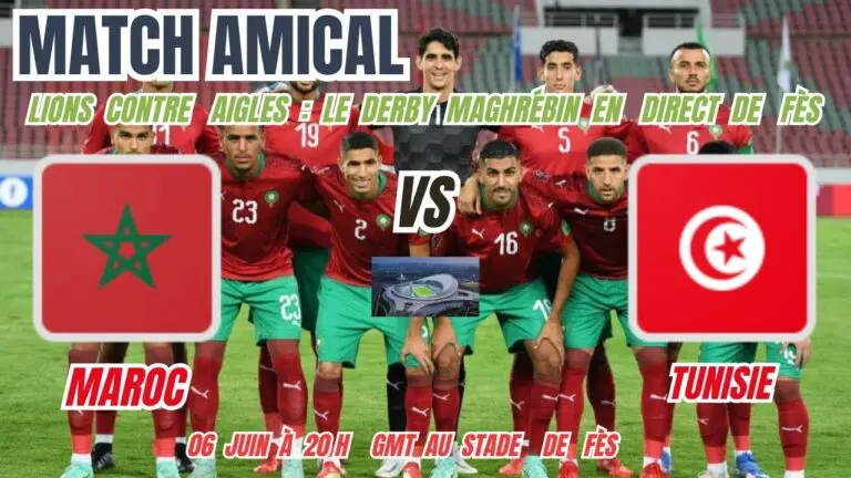 La Rivalité Sportive entre Tunisie et Maroc image 1