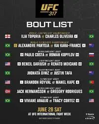 What to Expect at the UFC 317 Fight Card image 1