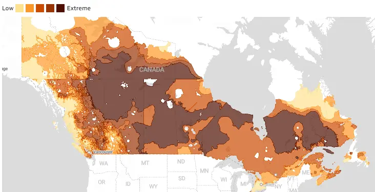 Current Wildfires in Canada: Locations and Impact