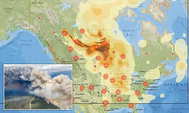 Understanding the Wildfire Smoke Map: A Guide for Canadians