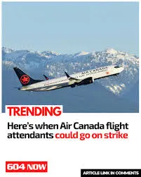 Air Canada Flight Attendants Prepare for Strike Vote Amid Contract Negotiations image 1