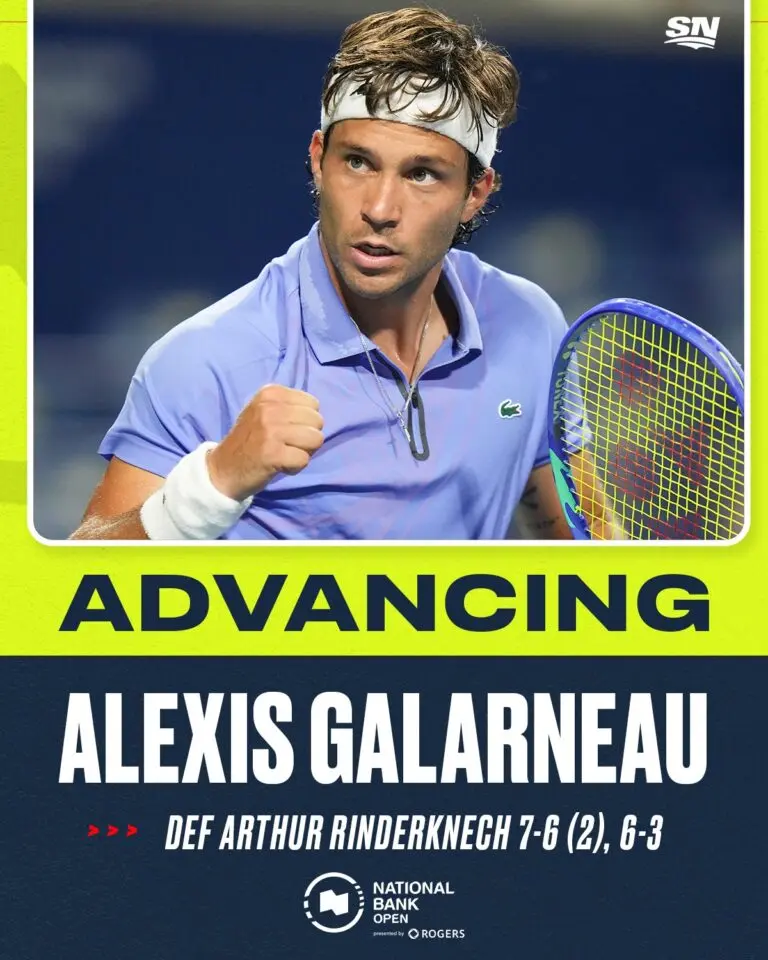 Alexis Galarneau: A Future Star in the Tennis World