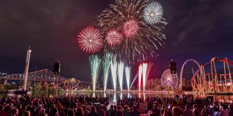Canada Day Fireworks Light Up Montreal’s Sky