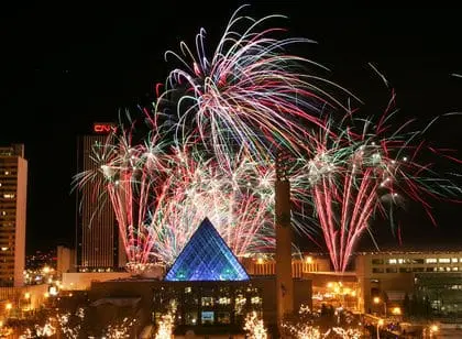 Edmonton Fireworks: A Colorful Celebration in the Sky