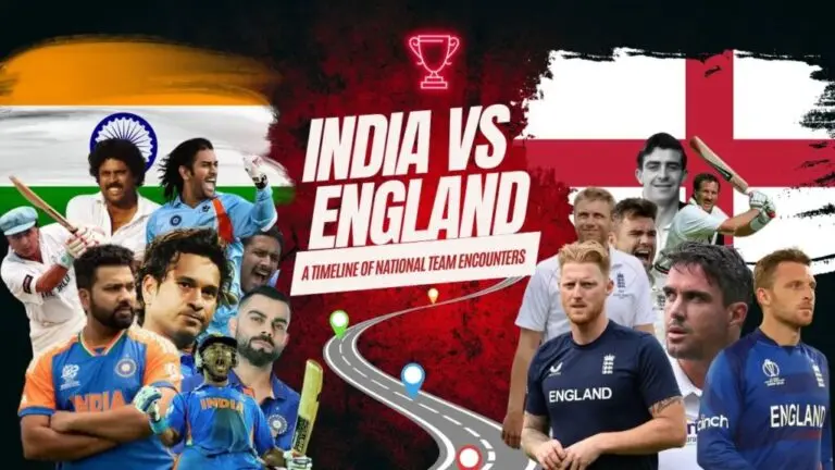Timeline of England vs India National Cricket Team Matches image 1
