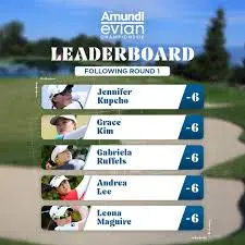 Latest Updates on the Evian Championship Leaderboard image 1