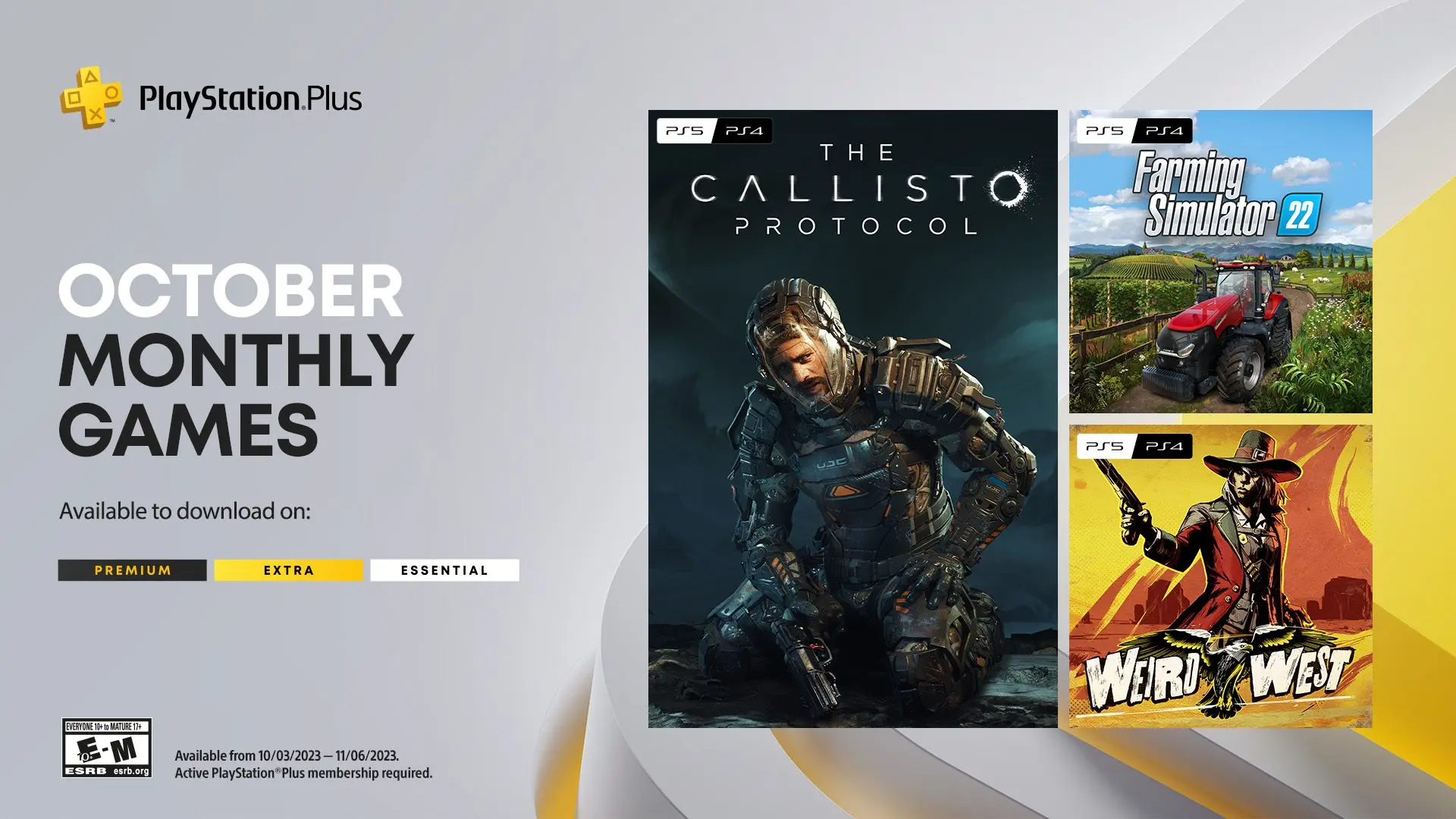 PlayStation Plus Monthly Games for October 2023: What’s Included