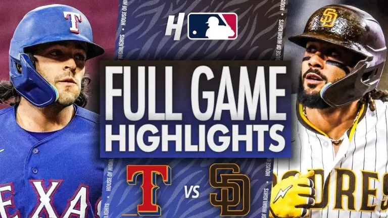 Rangers vs Padres: An Exciting 2023 Baseball Showdown
