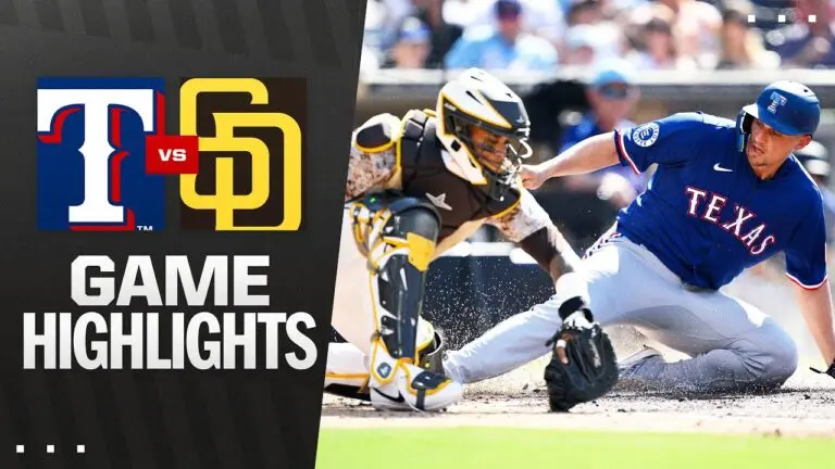 Rangers vs Padres: A Thrilling Matchup in MLB
