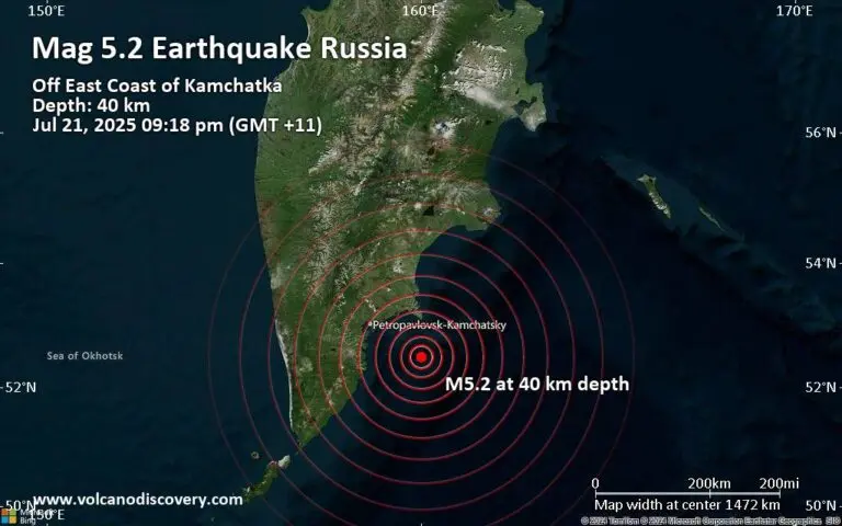 Understanding Recent Earthquake Activity in Russia image 1