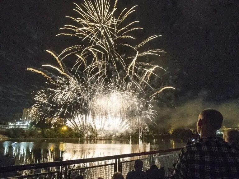 Enjoying the Spectacular Fireworks in Saskatoon image 1