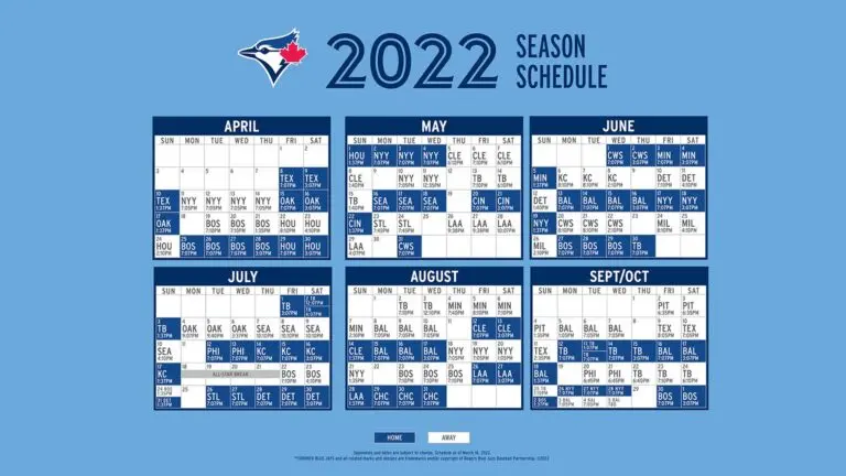Overview of the Toronto Blue Jays Schedule for 2023 image 1