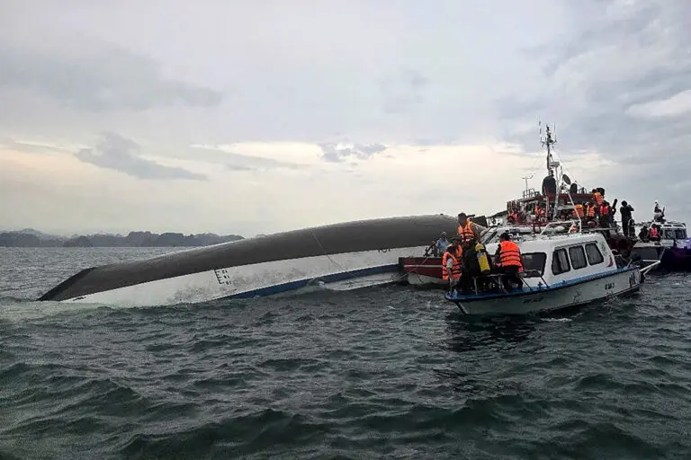 Recent Naufrage Incident in Baie d’Halong, Vietnam