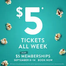 $5 Movie Tickets: A Game-Changer for Canadian Cinema
