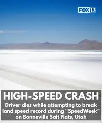 Recent Bonneville Salt Flats Crash Raises Safety Concerns image 1