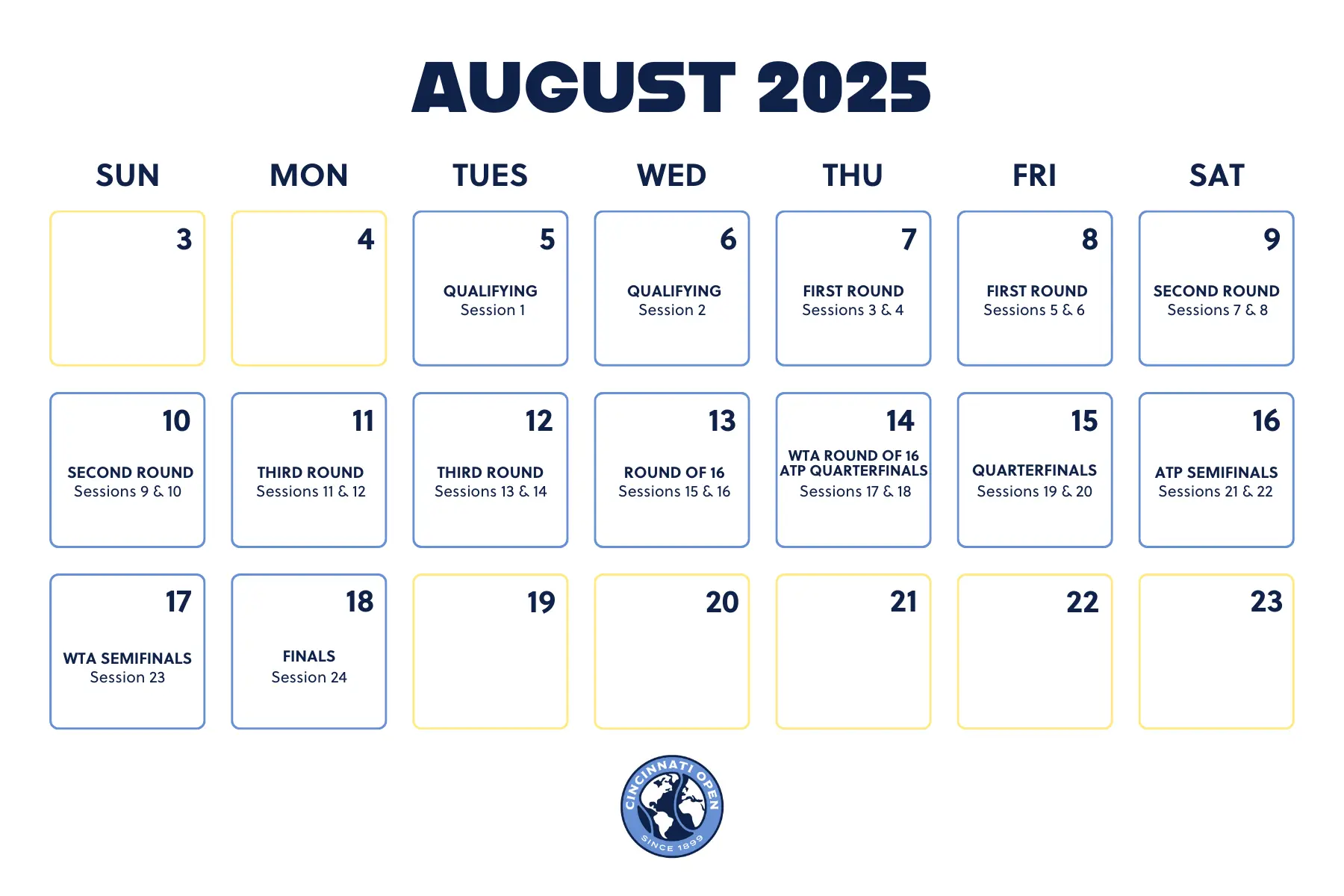 Cincinnati Open 2025: Complete Schedule and Event Highlights