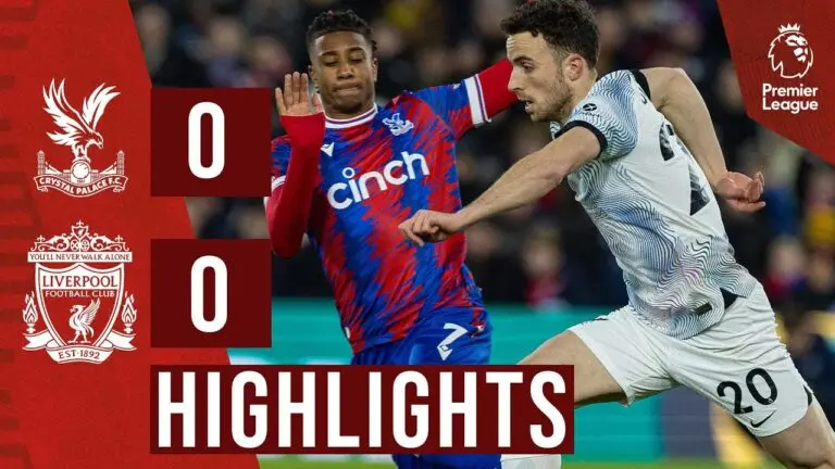 Crystal Palace vs Liverpool: A Key Clash in the Premier League