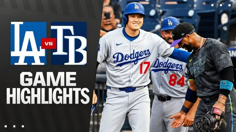 Dodgers vs Rays: A Critical Clash in MLB