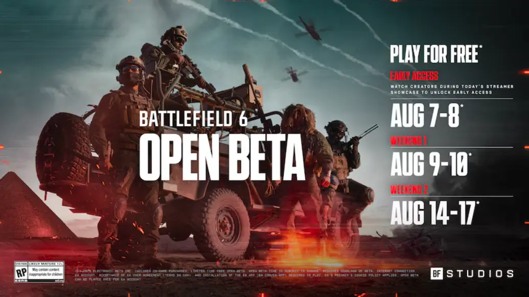 Accès anticipé à la bêta ouverte de Battlefield 6 : Ce qu’il faut savoir
