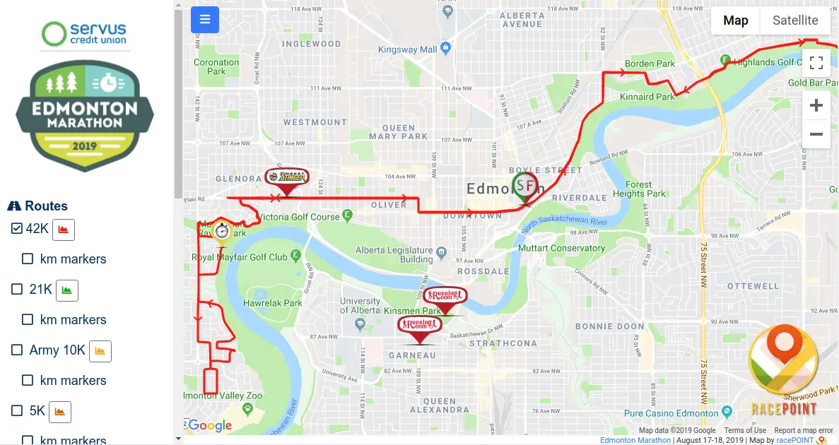 Overview of the Edmonton Marathon 2025 image 1
