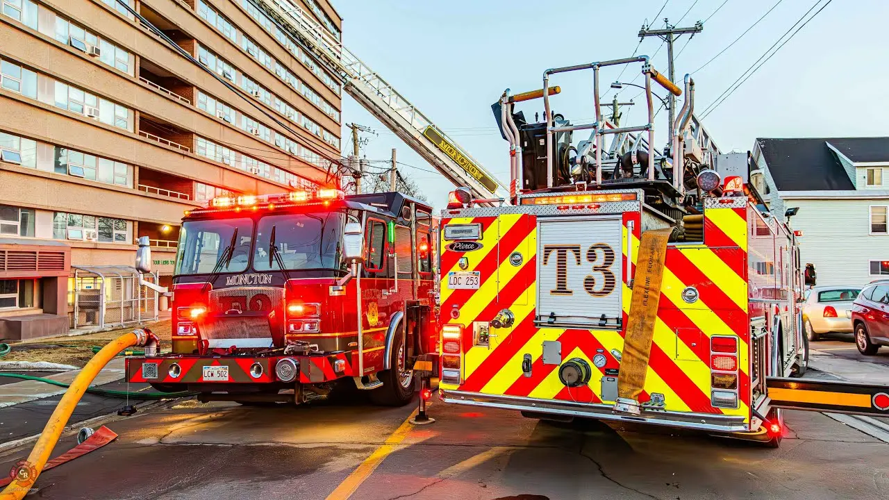 Un incendie majeur frappe Moncton : Détails et répercussions