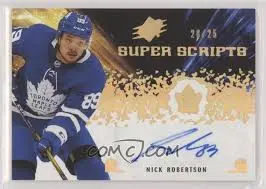 The Journey of Nick Robertson: A Rising Star in Hockey