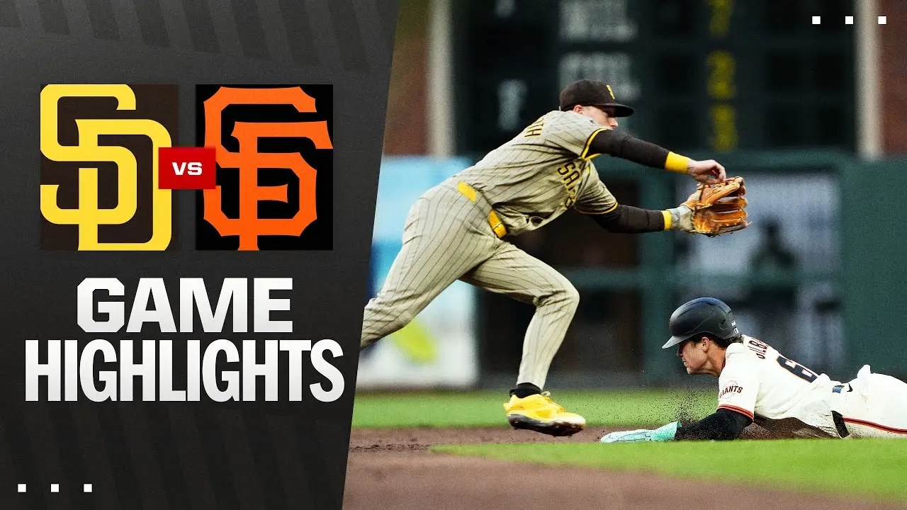 The Exciting Rivalry: Padres vs Giants