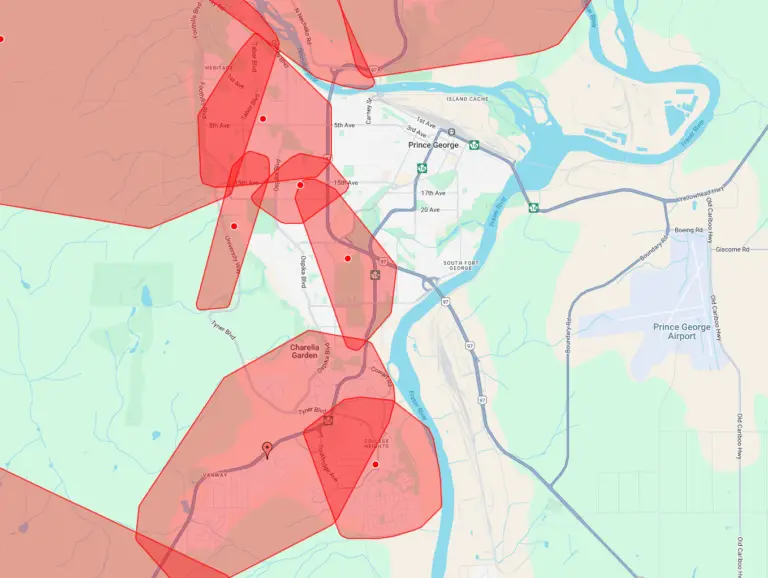 Significant Power Outage Hits Prince George Community image 1