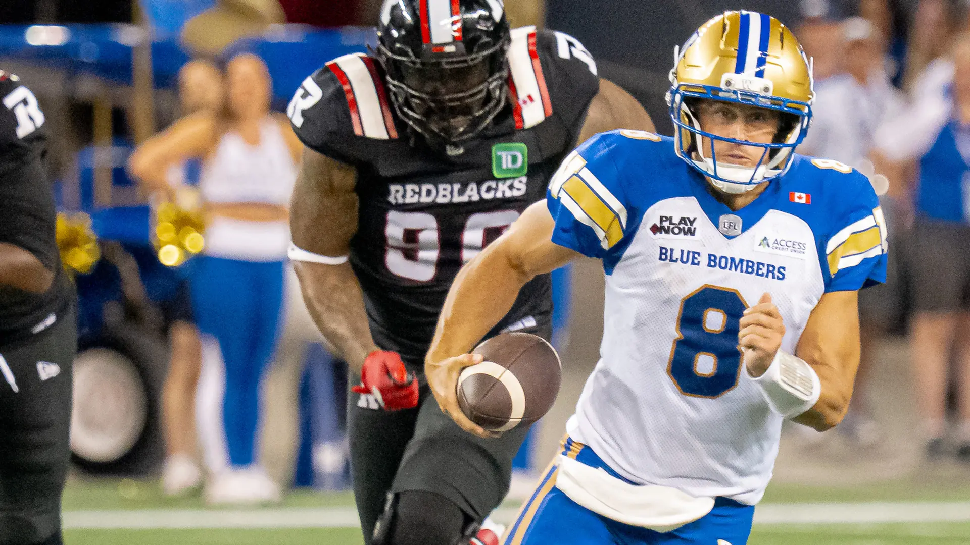 The Exciting Rivalry: Redblacks vs Blue Bombers