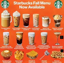 Dive into Starbucks Fall Menu 2023 image 1