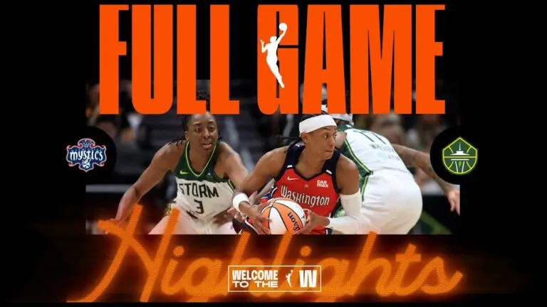 Storm vs Mystics: A Closer Look at the Recent Showdown