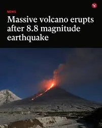 Exploring the Recent Volcano Eruption in Russia image 1