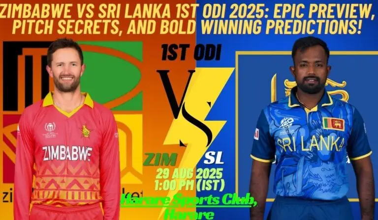 Zimbabwe vs Sri Lanka: A Rivalry in Cricket
